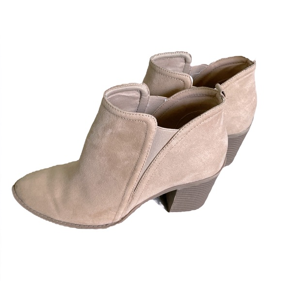 Faux Suede Ankle Boots - Picture 8 of 8